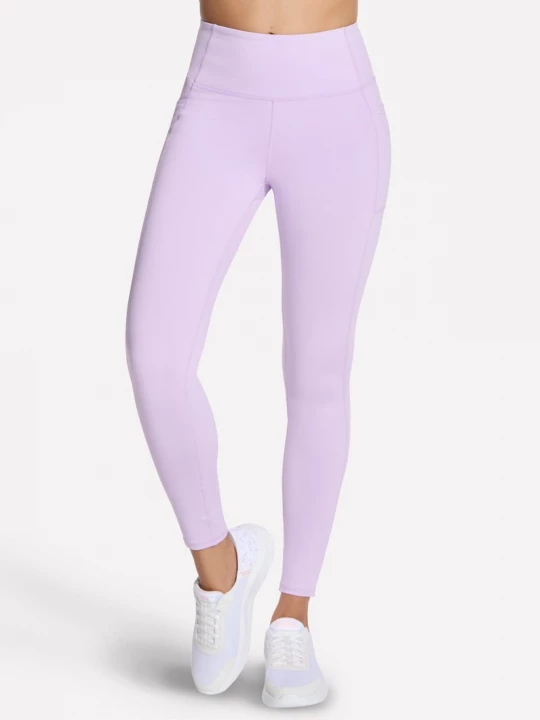Obrázek produktu Skechers Ženy GO WALK High Waisted legíny v Bílý / Stříbrná, Velikost Malý