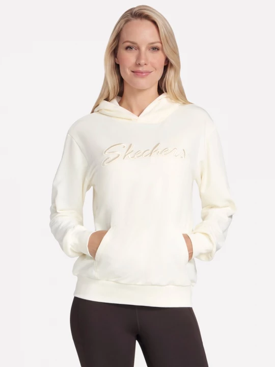 Obrázek produktu Skechers Ženy Logo mikina v Krémově Bílý