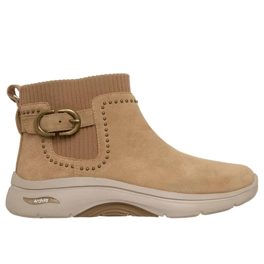 Obrázek produktu Skechers Ženy Martha Stewart: GO WALK Arch Fit 2.0 Vysoké boty Boty v Kastanová, Vegan