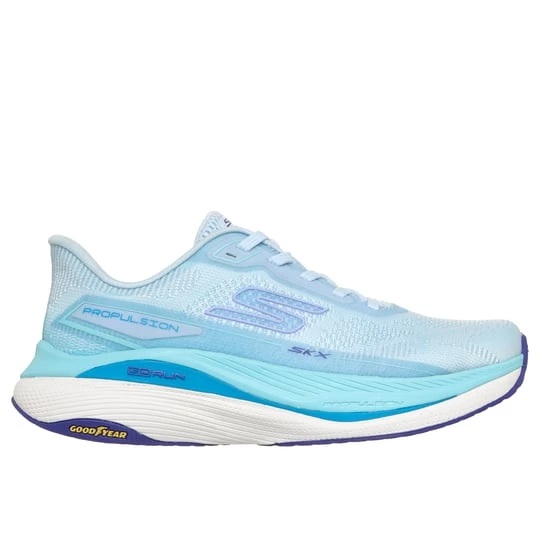 Obrázek produktu Skechers Ženy Max Cushioning Propulsion - Pure Pace Shoes v Modrý, Vegan, Pratelné v pračce