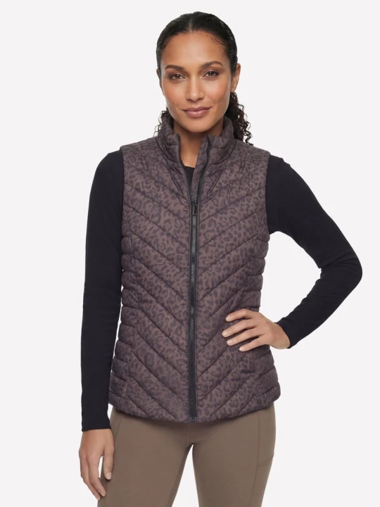 Obrázek produktu Skechers Ženy On-The-GO Luxe Vest v Cheetah, Velikost Malý