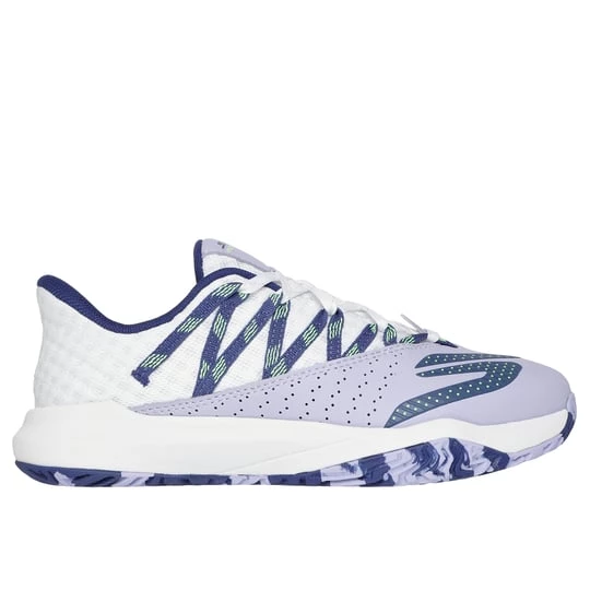 Obrázek produktu Skechers Ženy Relaxed Fit: Viper Court Rally Shoes v Bílá / Fialová zlatá