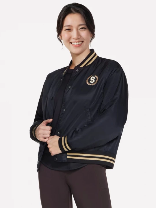 Obrázek produktu Skechers Ženy Retro Bomber v Černá, Velikost Malý