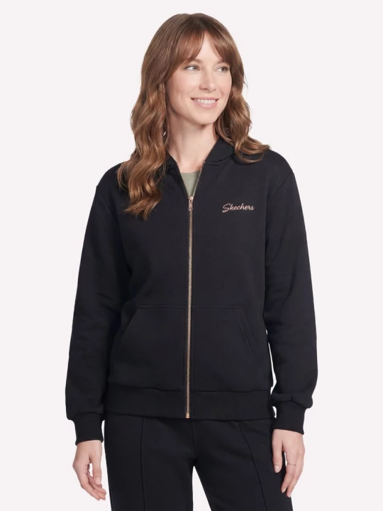 Obrázek produktu Skechers Ženy SKECH SWEATS Signature Full Zip mikina v Černá