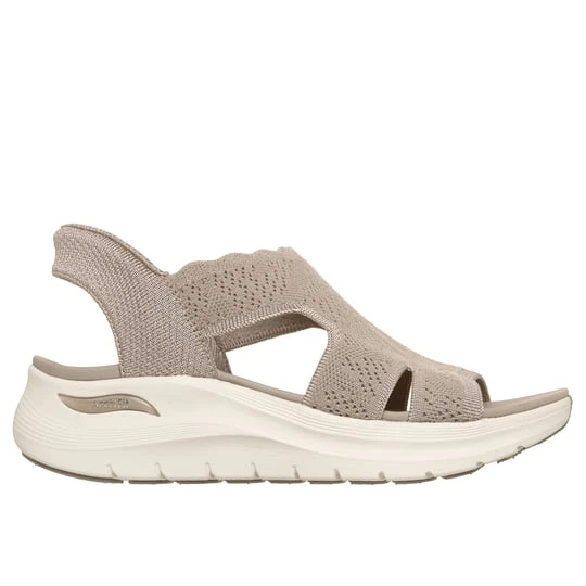 Obrázek produktu Skechers Ženy Slip-ins: Arch Fit 2.0 sandály - Best Match v Sedohnedá, Vegan, Pratelné v pračce