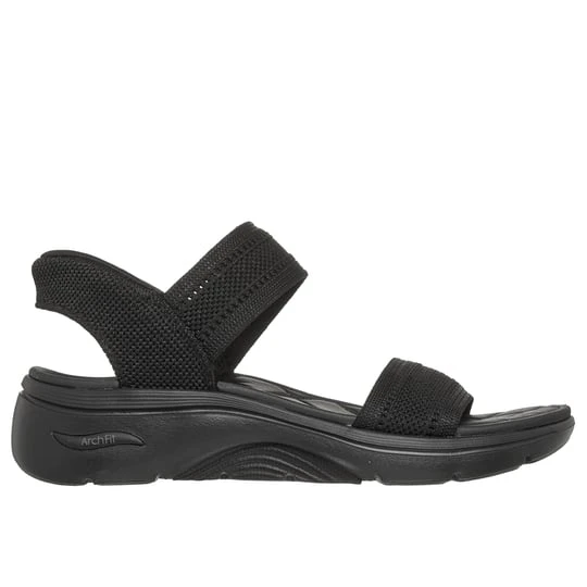 Obrázek produktu Skechers Ženy Slip-ins: Arch Fit 2.0 sandály - Kennedy v Černá, Vegan, Pratelné v pračce