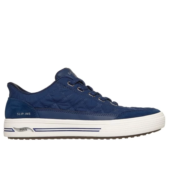Obrázek produktu Skechers Ženy Slip-ins: Arch Fit Arcade - Cozy Fit Cuddle Steps Shoes v Tmave Modrá