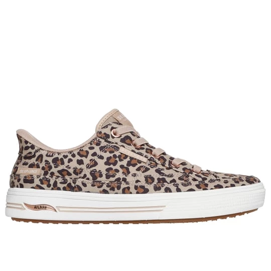 Obrázek produktu Skechers Ženy Slip-ins: Arch Fit Arcade - Wild Nite Shoes v Cheetah, Vegan, Pratelné v pračce