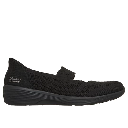 Obrázek produktu Skechers Ženy Slip-ins: Arya - Subtle Gleam Shoes v Černá, Vegan, Pratelné v pračce