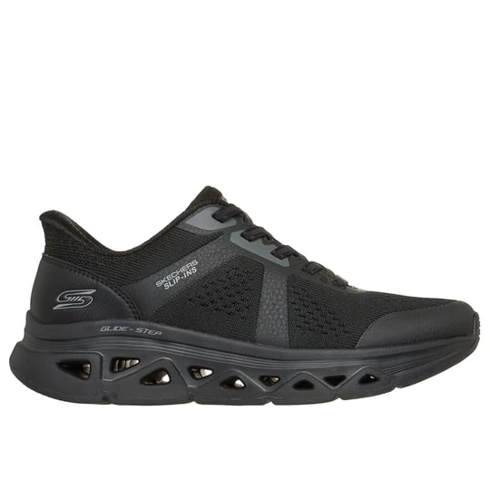 Obrázek produktu Skechers Ženy Slip-ins: BOBS Sport Arc Waves Remix - Get Grounded Teniska v Černá, Pratelné v pračce