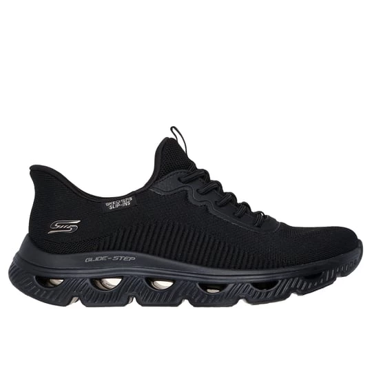 Obrázek produktu Skechers Ženy Slip-ins: BOBS Sport Arc Waves Shoes v Černá, Pratelné v pračce