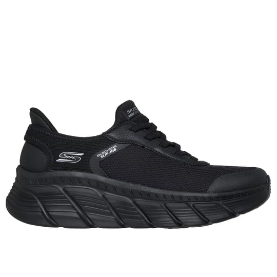 Obrázek produktu Skechers Ženy Slip-ins: BOBS Sport B Flex HI - Linear Force Shoes v Černá, Vegan, Pratelné v pračce