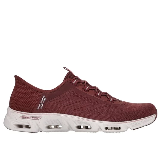 Obrázek produktu Skechers Ženy Slip-ins: Glide-Step Gratify - Pace Shoes v Burgundské, Vegan, Pratelné v pračce