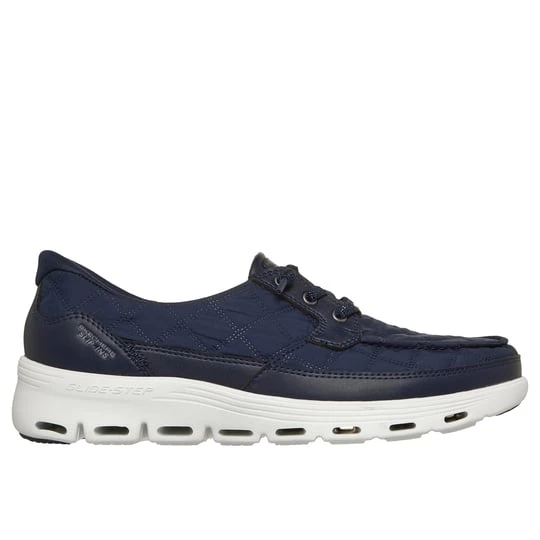 Obrázek produktu Skechers Ženy Slip-ins: Glide-Step Serene - Cozy Fit Newport Shoes v Tmave Modrá, Vegan, Pratelné v pračce