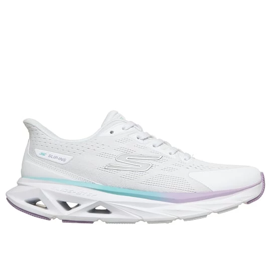 Obrázek produktu Skechers Ženy Slip-ins: Glide-Step Vortex Shoes v Bílá, Vegan, Pratelné v pračce