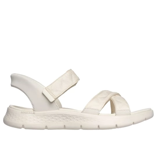 Obrázek produktu Skechers Ženy Slip-ins: GO WALK Flex sandály - Cozy Fit Kaia Slip-On v Přírodní Barva, Vegan, Pratelné v pračce