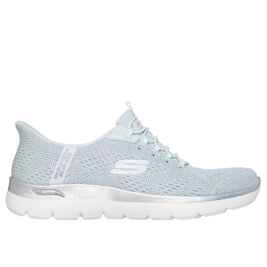 Obrázek produktu Skechers Ženy Slip-ins Martha Stewart: Arch Fit Summits - Soft Shimmer Shoes v Světle Modrá, Vegan