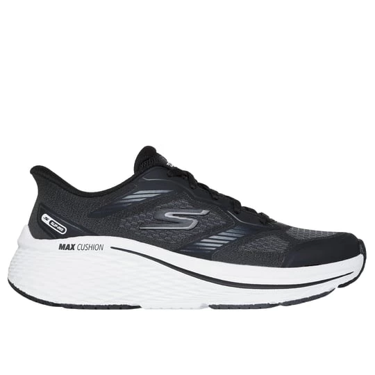 Obrázek produktu Skechers Ženy Slip-ins: Max Cushioning 2.0 - Leigh Shoes v Černá / Bílý, Vegan, Pratelné v pračce
