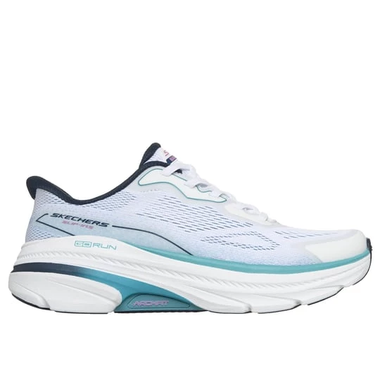 Obrázek produktu Skechers Ženy Slip-ins: Max Cushioning Arch Fit 2.0 - Azusah Shoes v Bílá / Aqua, Vegan, Pratelné v pračce