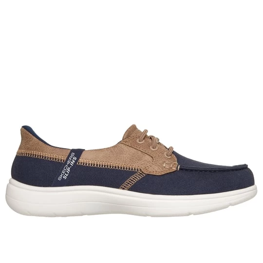 Obrázek produktu Skechers Ženy Slip-ins: On-The-GO Flex Radiant - Sandy Shoes v Tmave Modrá, Vegan, Pratelné v pračce