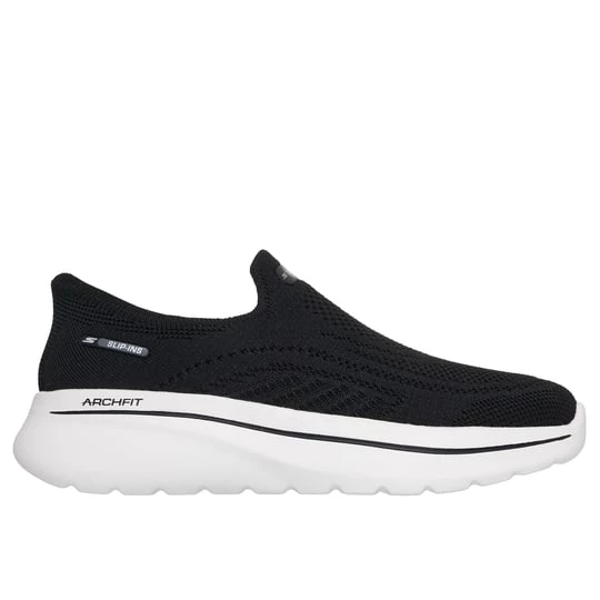 Obrázek produktu Skechers Ženy Slip-ins Relaxed Fit: GO WALK Arch Fit N-Joy - Arianne Shoes v Černá, Vegan, Pratelné v pračce