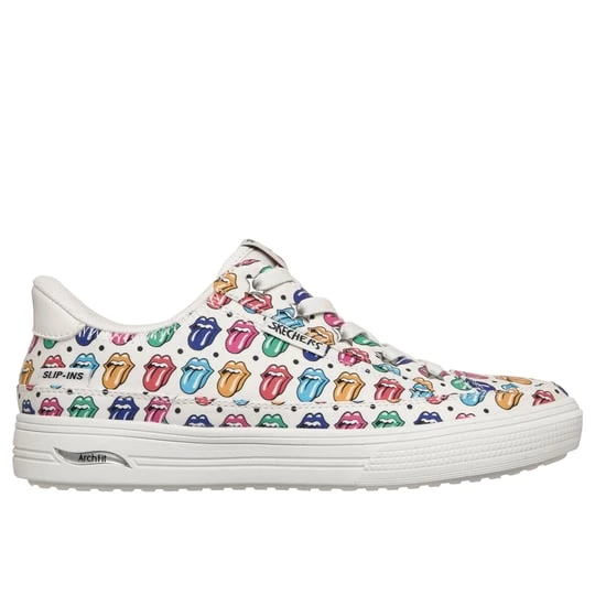 Obrázek produktu Skechers Ženy Slip-ins Rolling Stones: Arch Fit Arcade - Sing It Out Shoes v Bílá, Vegan