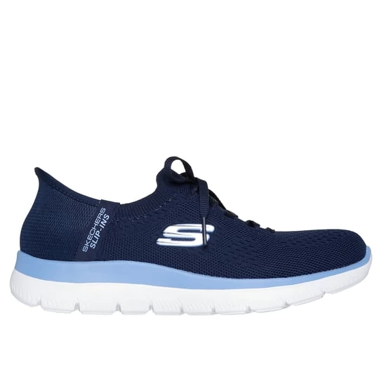 Obrázek produktu Skechers Ženy Slip-ins: Summits - New Daily Shoes v Tmave Modrá / Modrý, Vegan, Pratelné v pračce