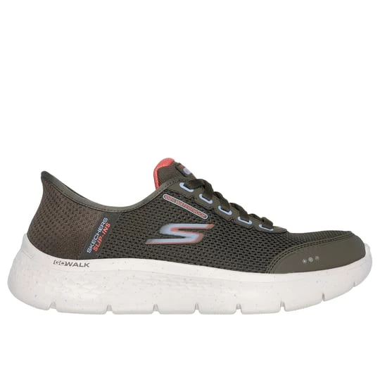 Obrázek produktu Skechers Ženy Slip-ins Waterproof: GO WALK Flex - Clear Creek Shoes v Olivová, Vegan