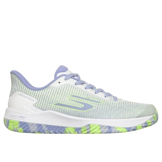 Obrázek produktu Skechers Ženy Viper Court Pro 2.0 Shoes v Bílá / Fialová, Arch Fit zlatá