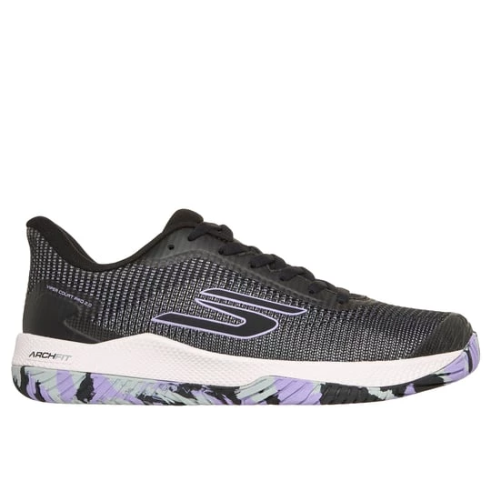 Obrázek produktu Skechers Ženy Viper Court Pro 2.0 Shoes v Černá / Levandule, Arch Fit zlatá