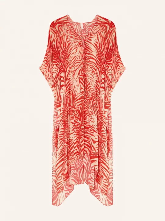 Obrázek produktu Skims Plážové Šaty Sheer Cover-Ups czbp carmine zebra print