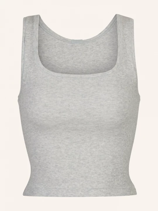 Obrázek produktu Skims Top Bavlna Rib light heather grey