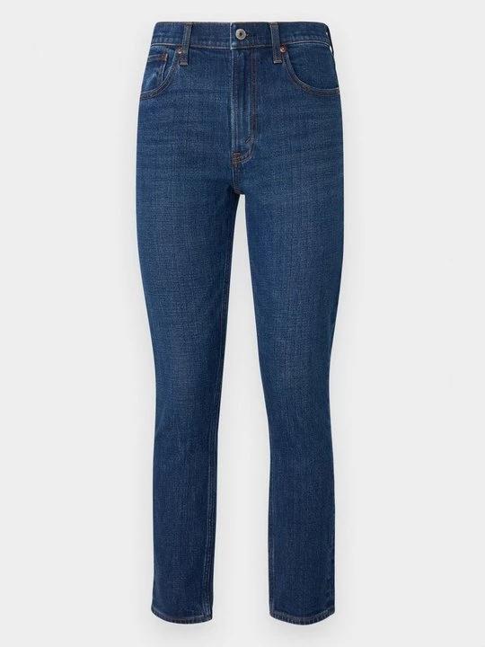 Obrázek produktu Skinny džíny Abercrombie & Fitch tmavomodrý denim