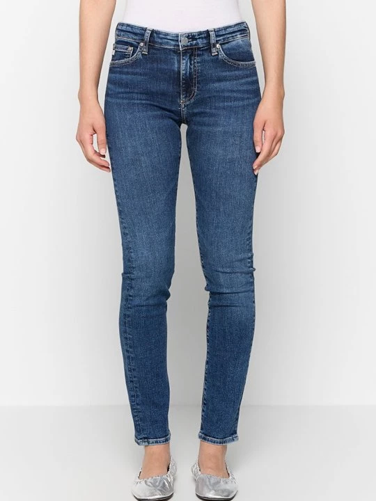 Obrázek produktu Skinny džíny Ag Jeans tmavě modrá