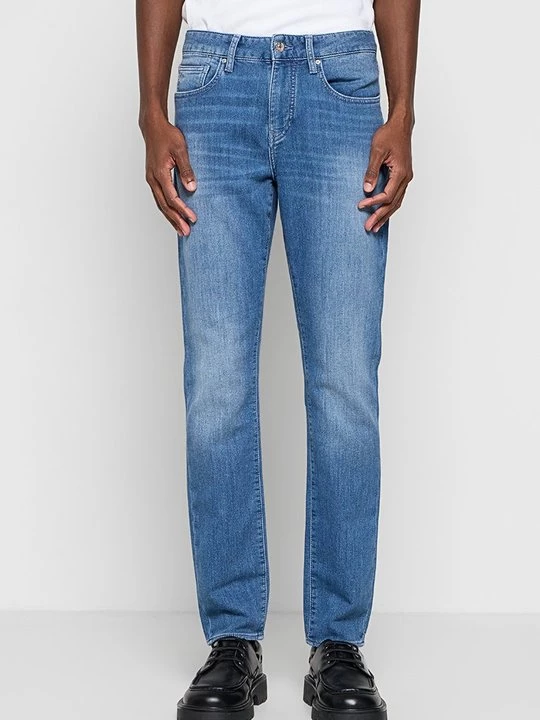 Obrázek produktu Skinny džíny Armani Exchange šedomodrý denim