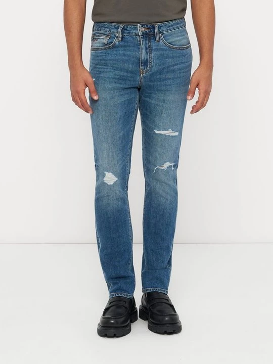 Obrázek produktu Skinny džíny Armani Exchange světlemodrý denim