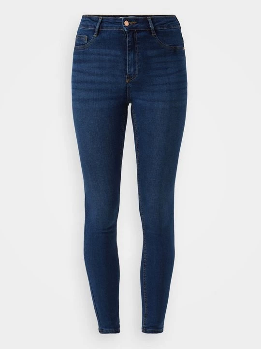Obrázek produktu Skinny džíny Gina Tricot tmavomodrý denim