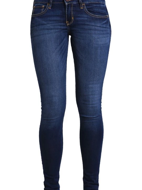 Obrázek produktu Skinny džíny Hollister Co. tmavomodrý denim