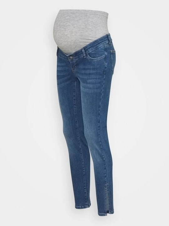 Obrázek produktu Skinny džíny Mamalicious tmavomodrý denim