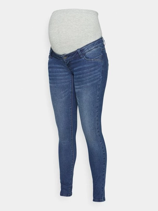 Obrázek produktu Skinny džíny Mamalicious tmavomodrý denim