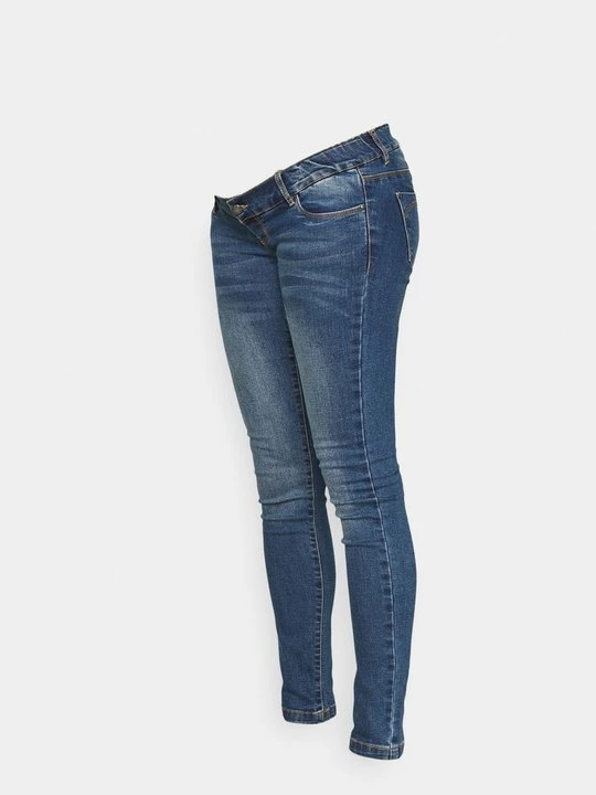 Obrázek produktu Skinny džíny Mamalicious tmavomodrý denim