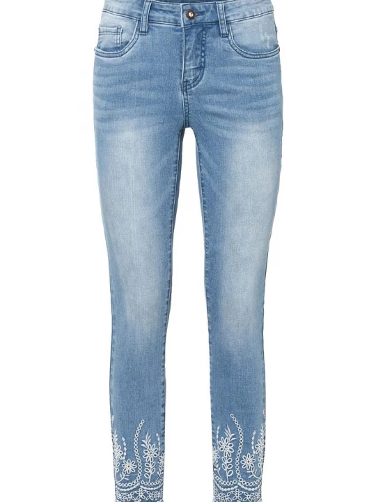 Obrázek produktu Skinny džíny, Mid Waist, zkrácené BonPrix