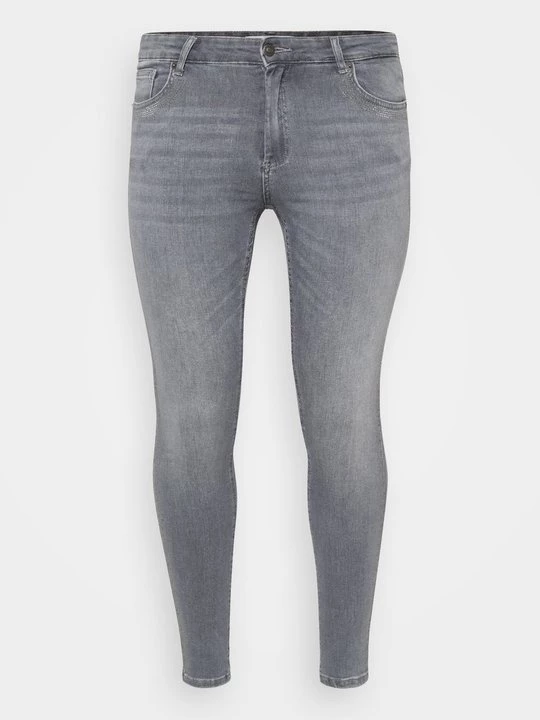 Obrázek produktu Skinny džíny ONLY Carmakoma šedý denim