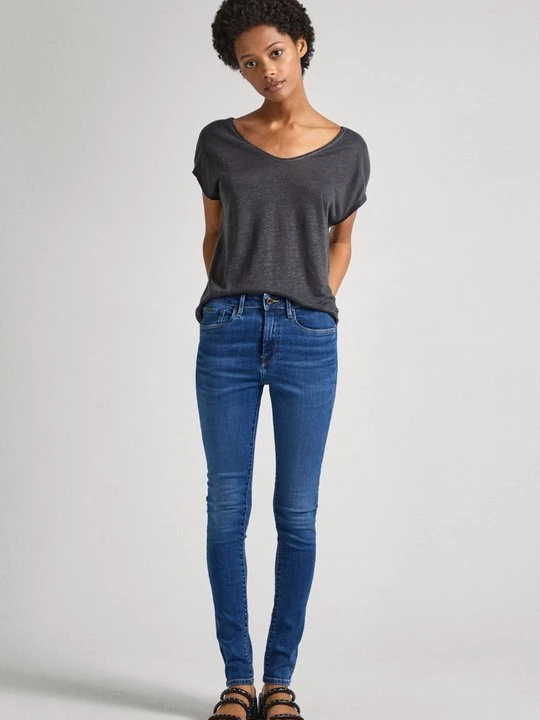 Obrázek produktu Skinny džíny Pepe Jeans modrý denim