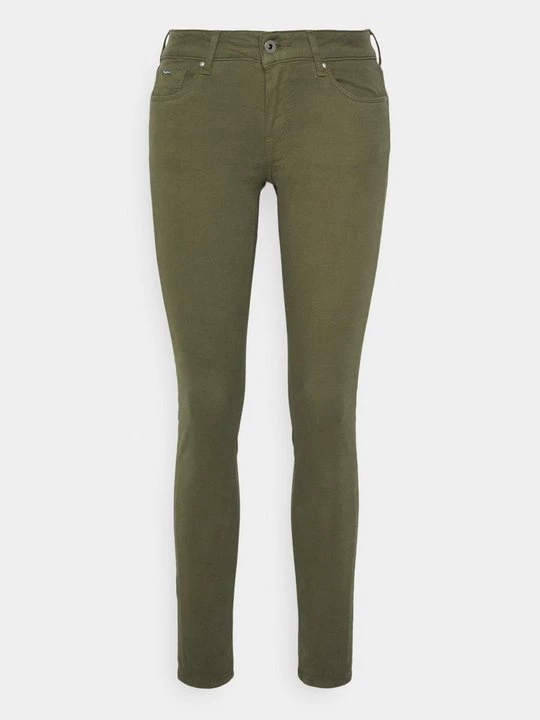 Obrázek produktu Skinny džíny Pepe Jeans tmavě zelená