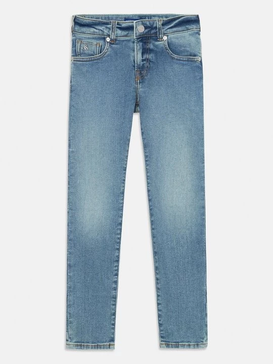 Obrázek produktu Skinny džíny Scotch & Soda šedomodrý denim