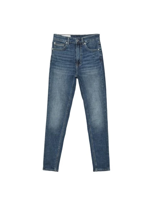 Obrázek produktu Skinny džíny Stradivarius modrý denim