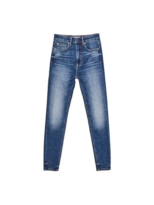 Obrázek produktu Skinny džíny Stradivarius surový denim