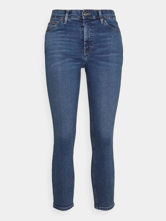 Obrázek produktu Skinny džíny Topshop tmavomodrý denim