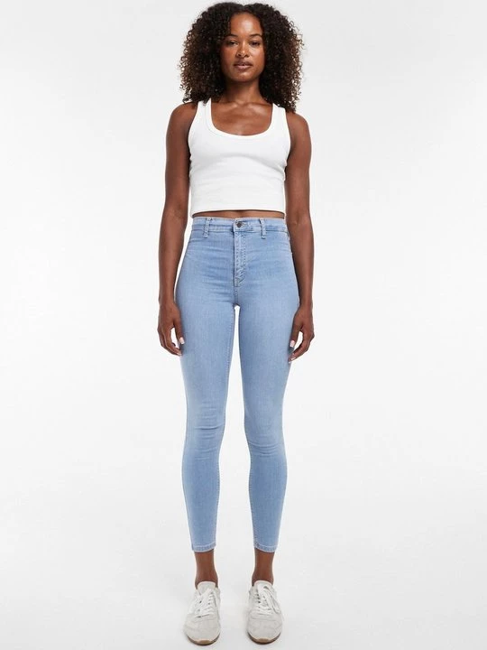 Obrázek produktu Skinny džíny Topshop světlemodrý denim